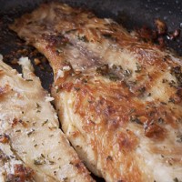 tilapia with garlic and rosemary