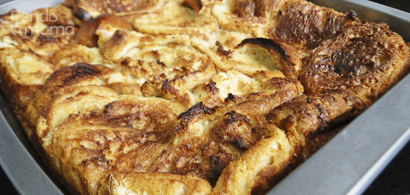 baked french toast fresh out of the oven