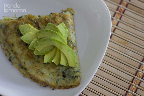 Mushroom cheese and basil omelet pendo la mama