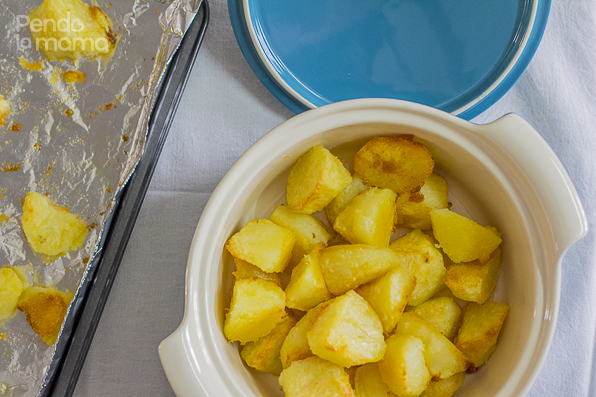 then let them cool a little bit before placing them in your serving dish