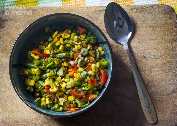 today June will show us how to make this amazing salad...