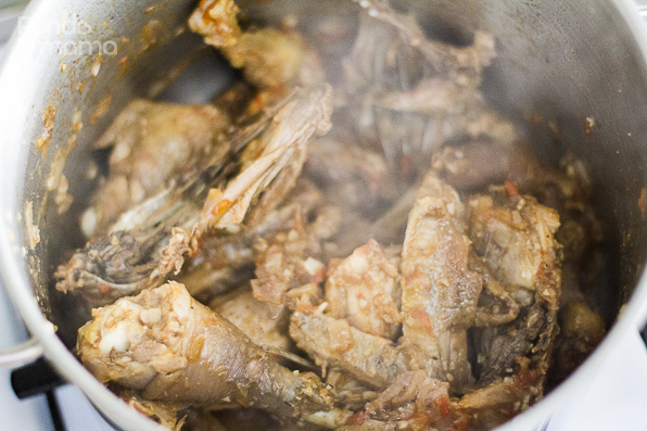 Kuku wa kienyeji stew (free range chicken) - pendo la mama